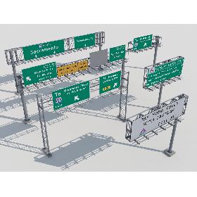 Highway signs